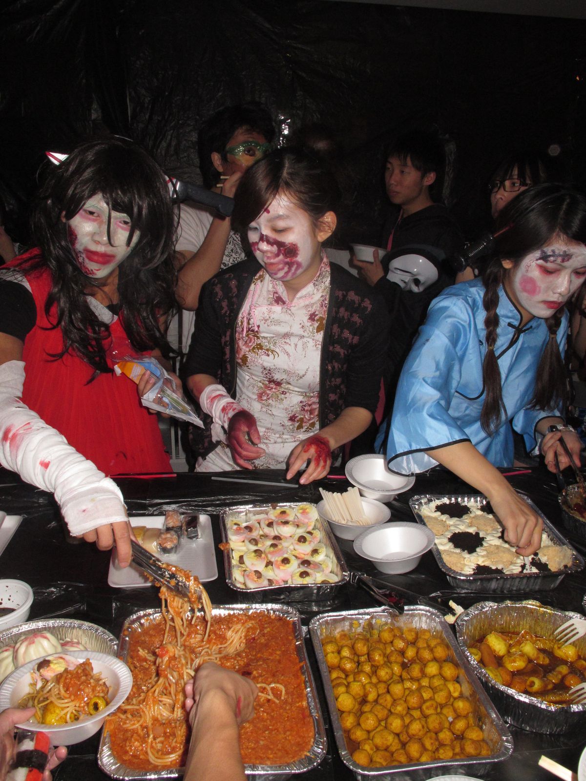 [花絮]万圣节"游魂野鬼"荟青狂欢